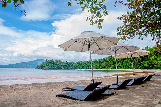 Beach at Anvaya Cove in Subic, Philippines.